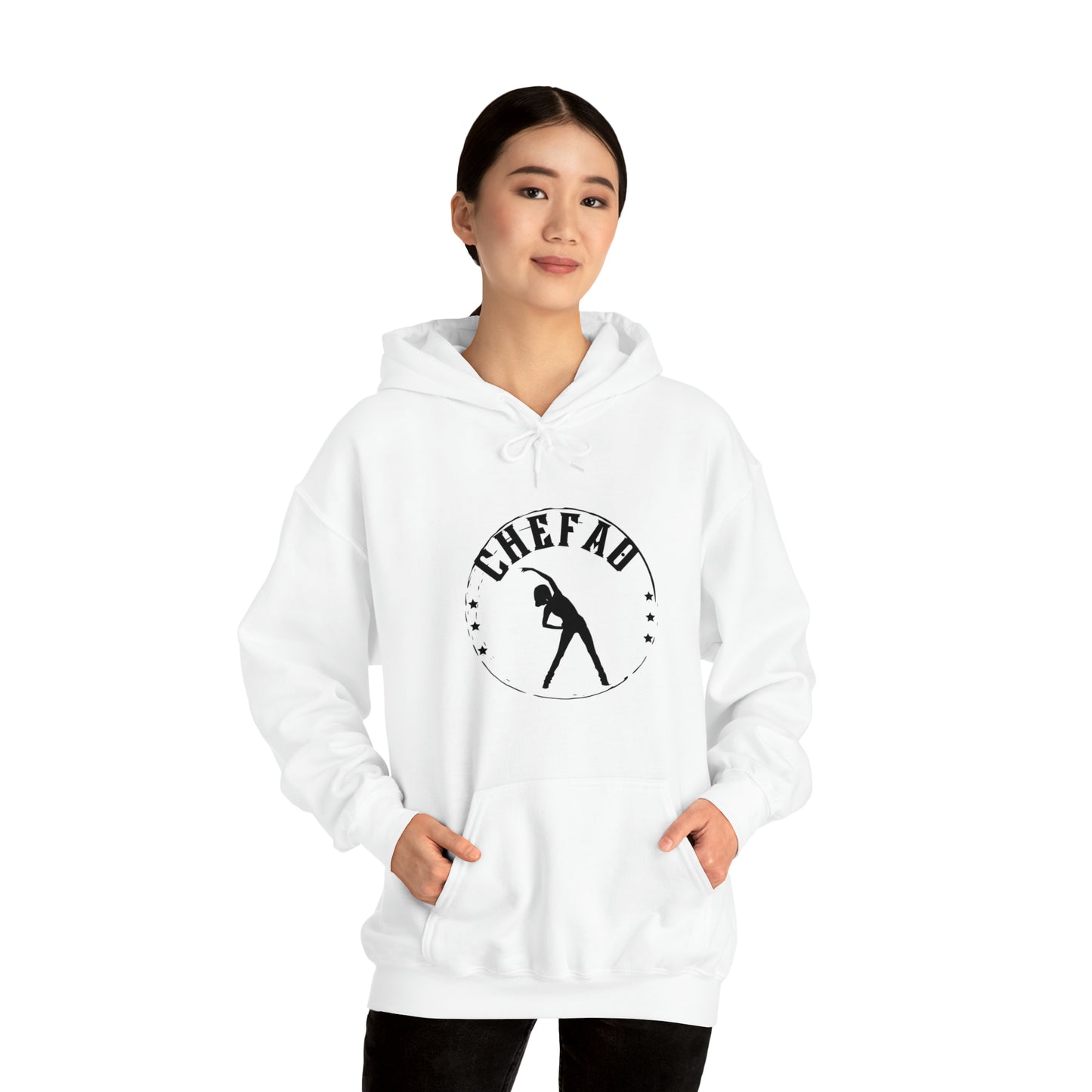 Chefao Aerobics I, Unisex Heavy Blend Hooded Sweatshirt