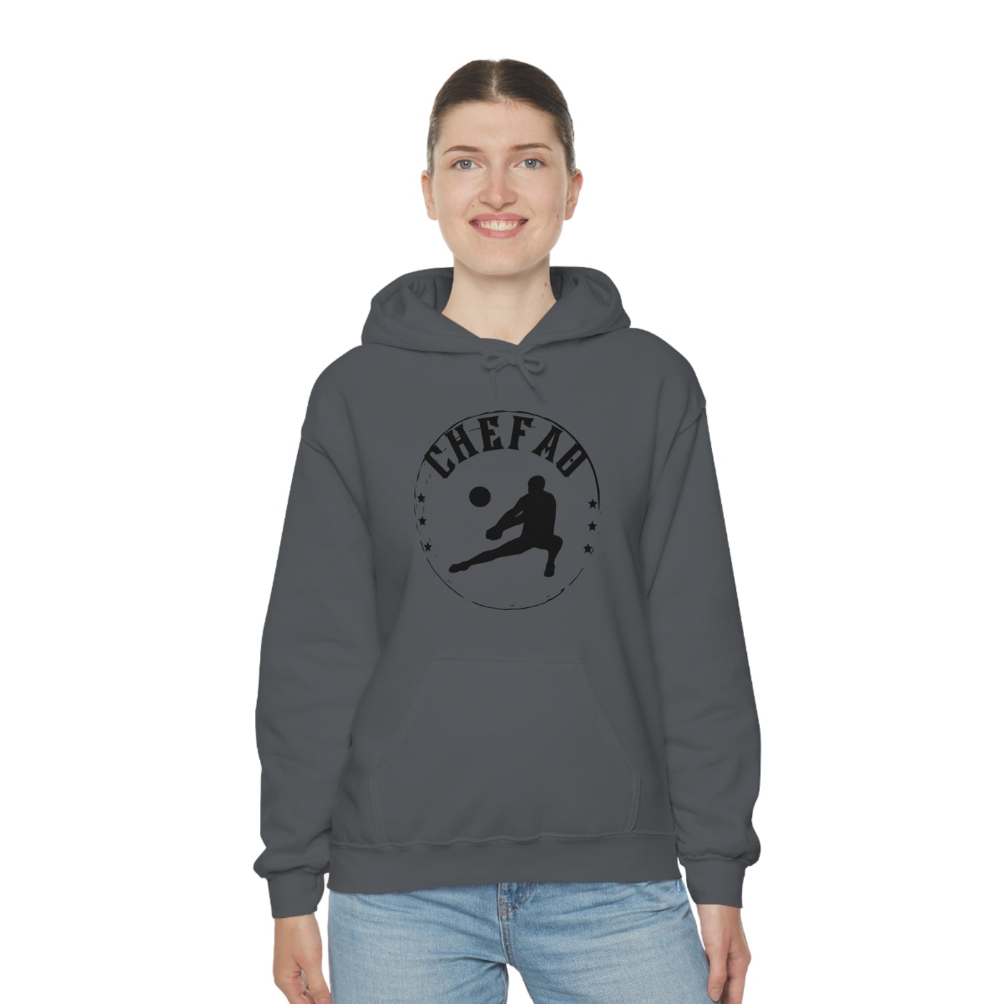 Chefao Volleyball II, Unisex Heavy Blend Hooded Sweatshirt