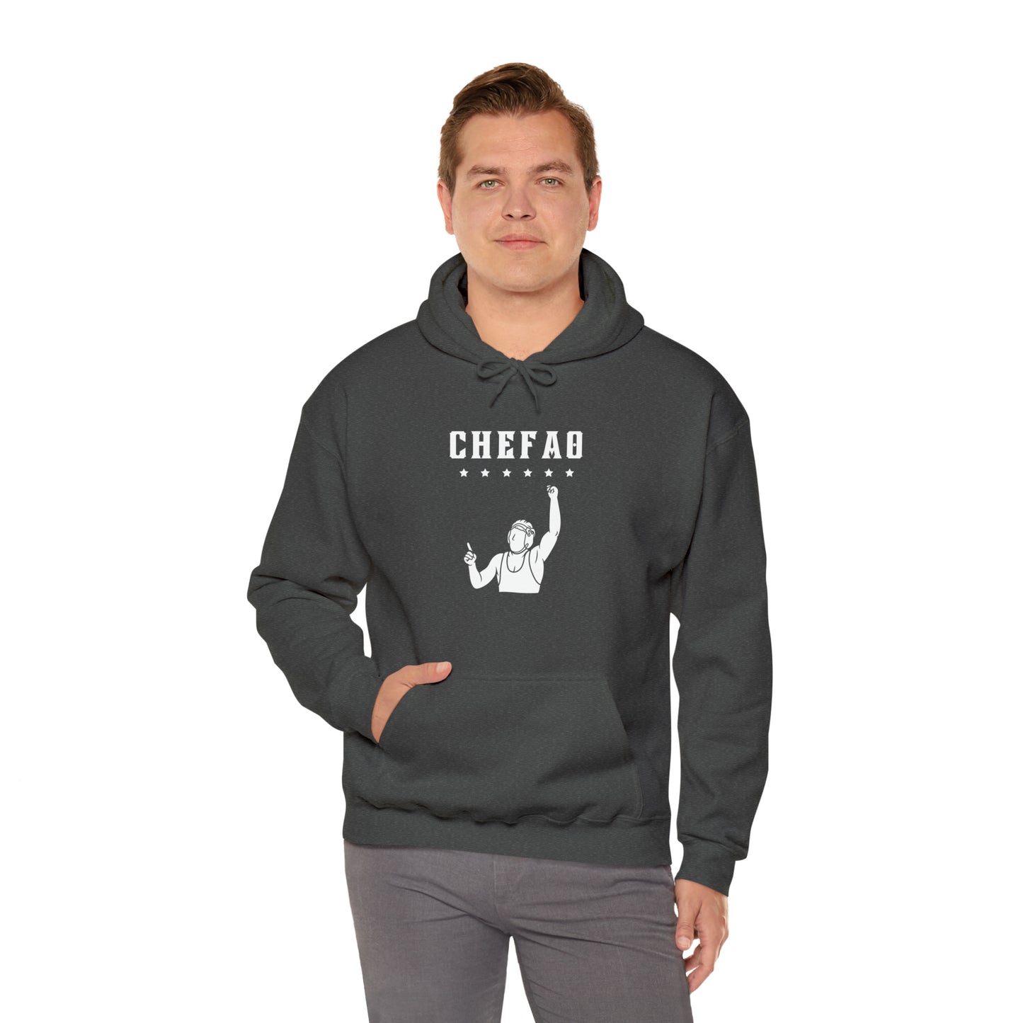 Chefao Wrestling II, Unisex Heavy Blend Hooded Sweatshirt