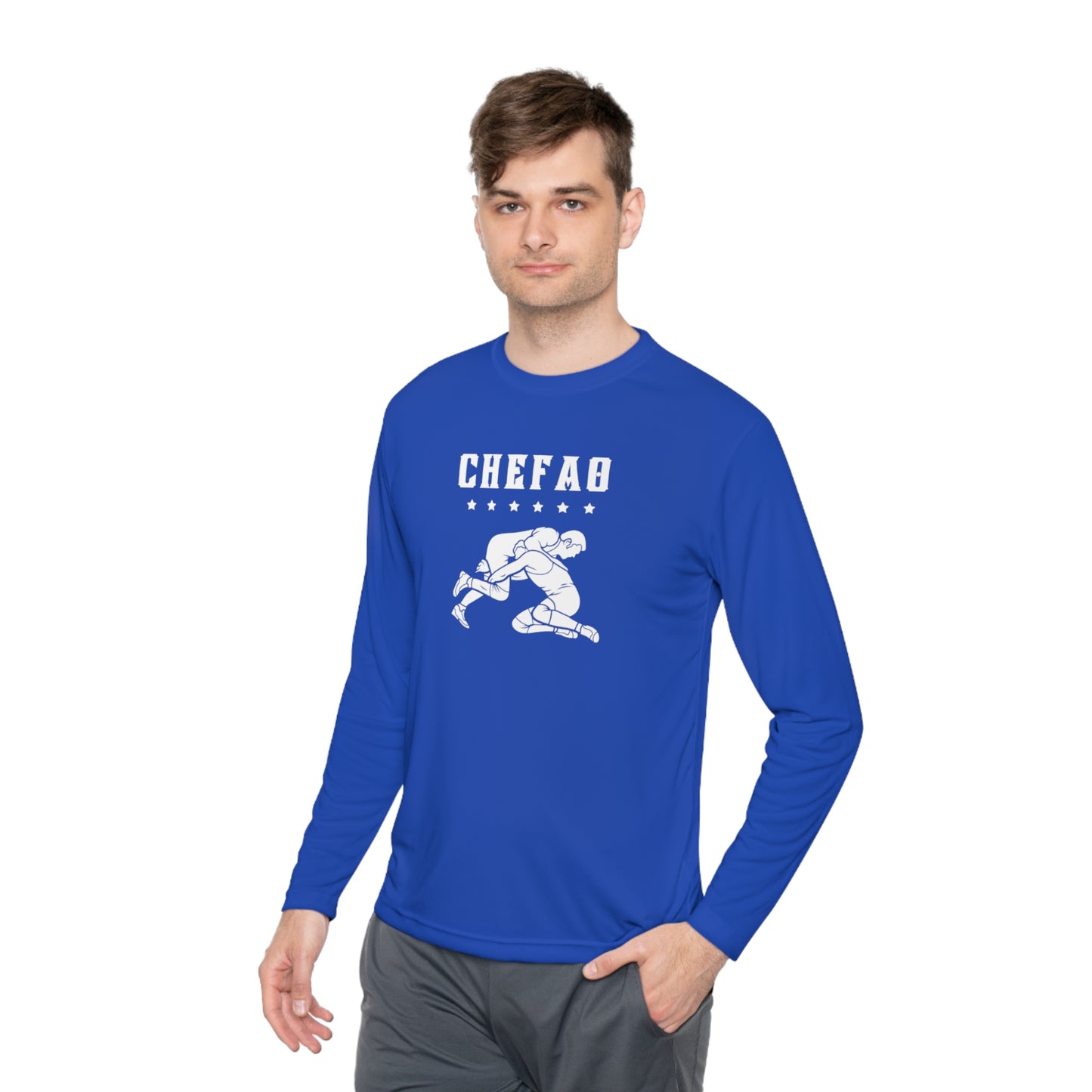 Chefao Wrestling V, Unisex Lightweight Long Sleeve Tee