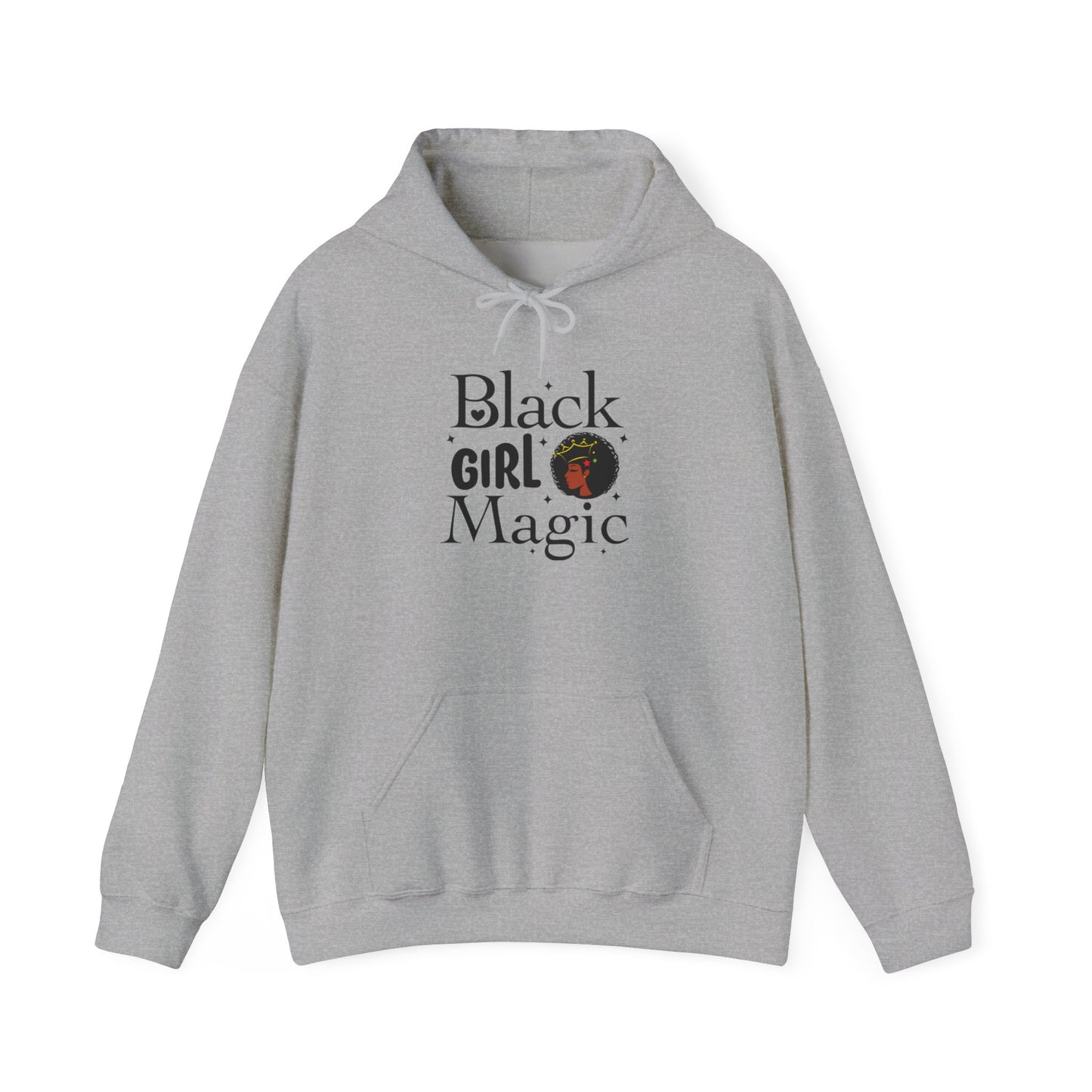 Chefao Black Girl Magic I , Unisex Heavy Blend™ Hooded Sweatshirt