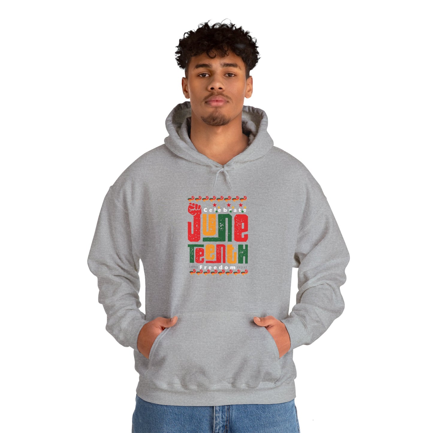 Juneteenth VI, Unisex Heavy Blend™ Hooded Sweatshirt