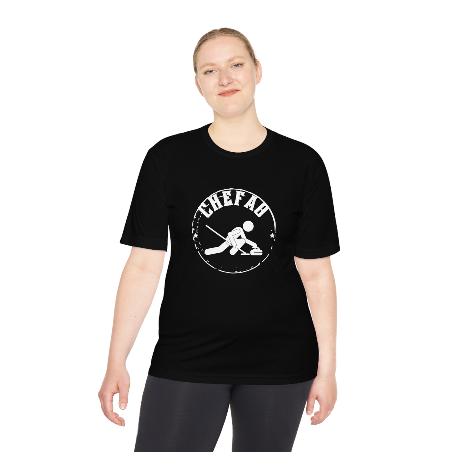 Chefao Curling I, Unisex Moisture Wicking Tee