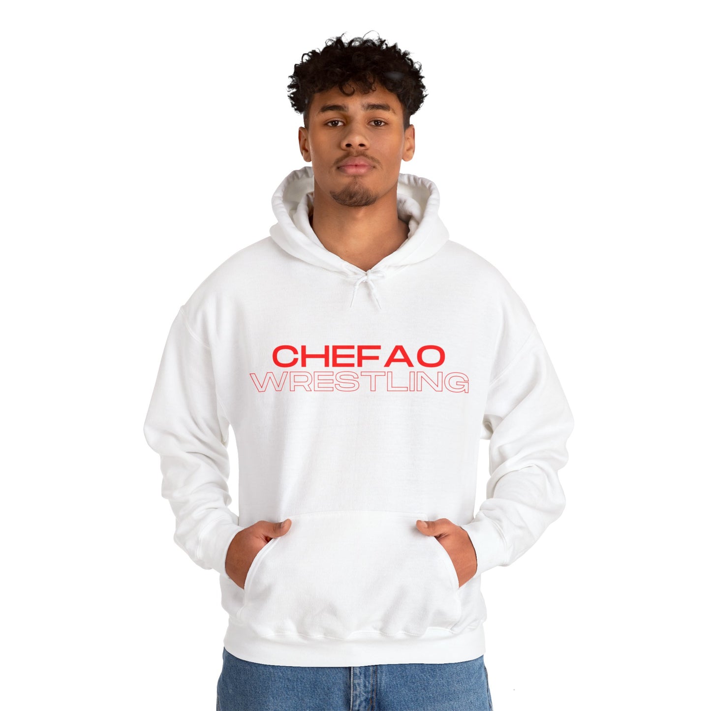 Chefao Wrestling XII, Unisex Heavy Blend™ Hooded Sweatshirt