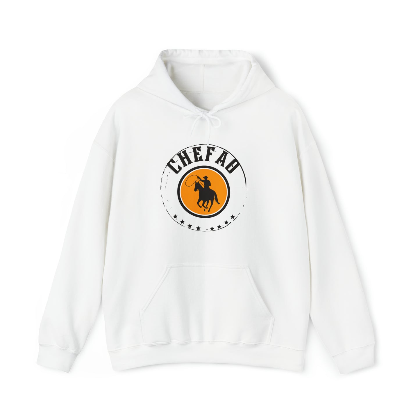 Chefao Cowboy II, Unisex Heavy Blend Hooded Sweatshirt