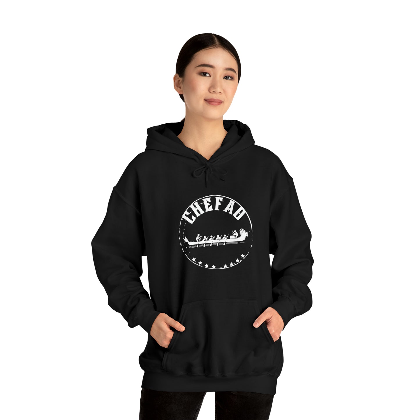 Chefao Dragonboat I, Unisex Heavy Blend Hooded Sweatshirt