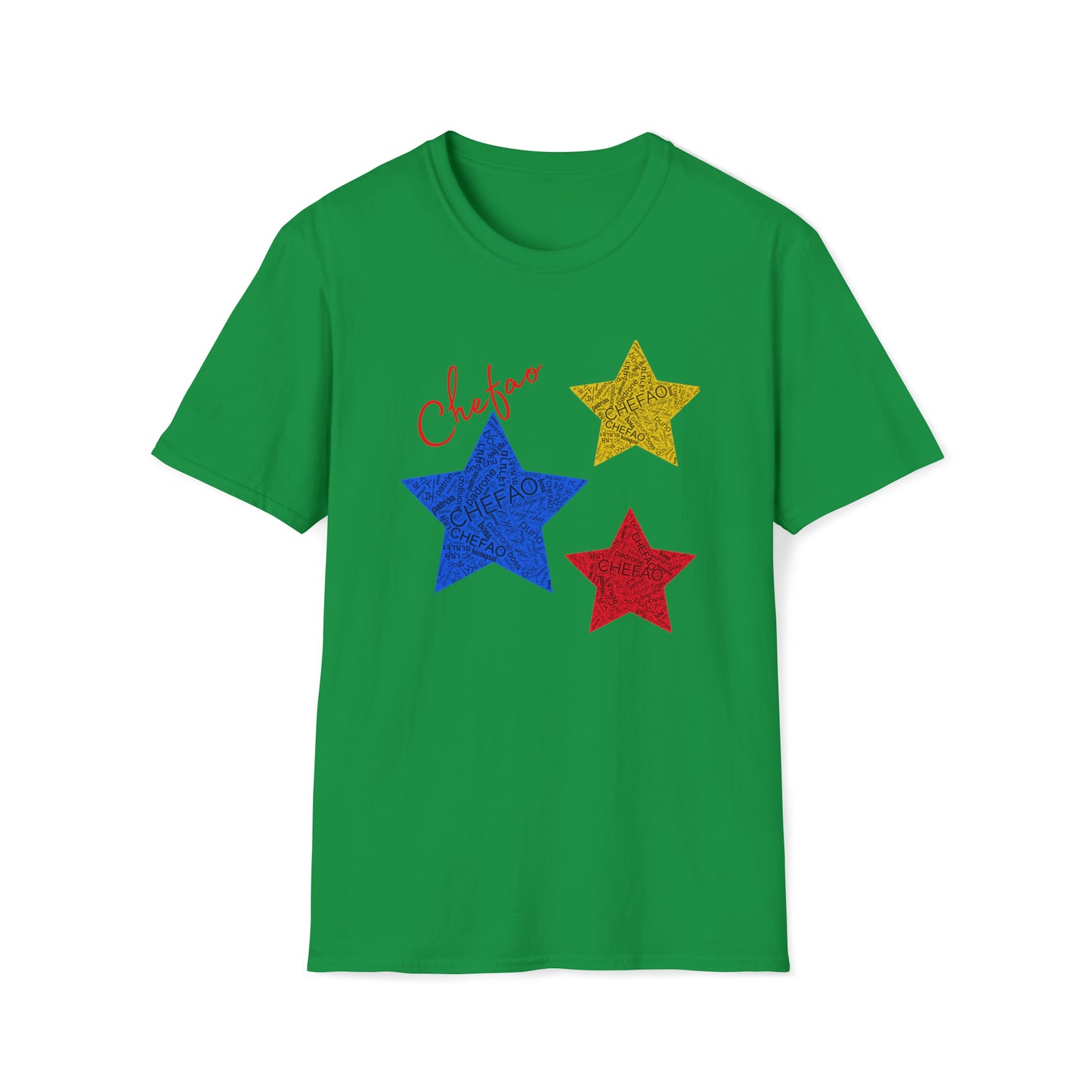 Chefao Stars I, Unisex Softstyle T-Shirt