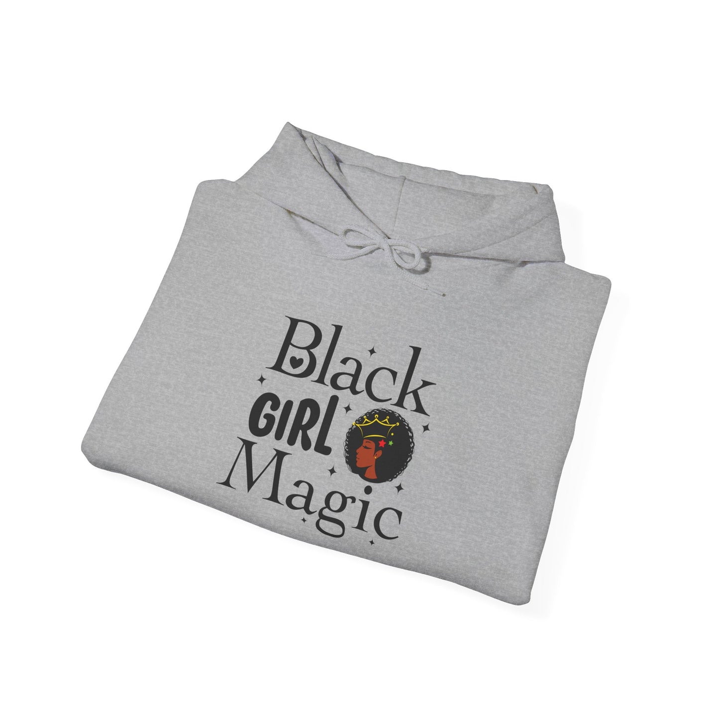 Chefao Black Girl Magic I , Unisex Heavy Blend™ Hooded Sweatshirt