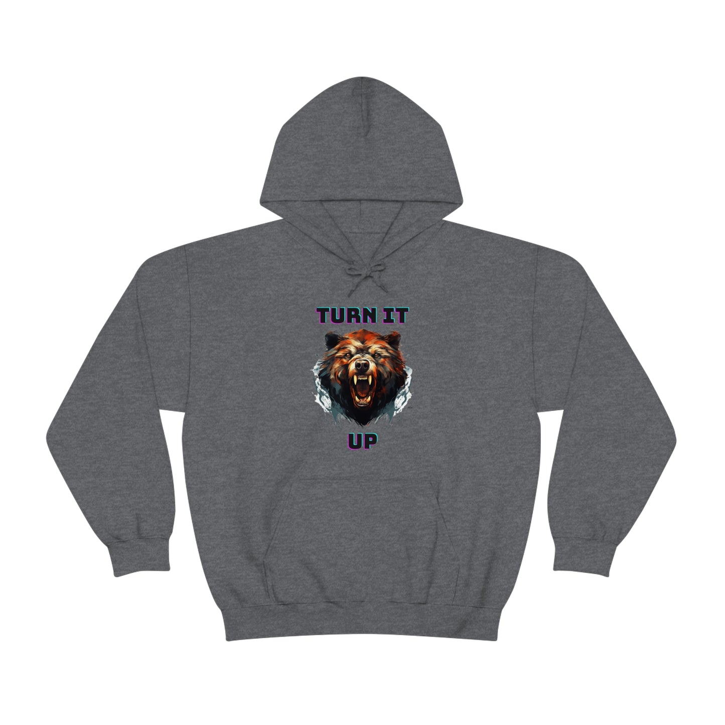 Turn It Up, Unisex Heavy Blend Hooded Sweatshirt