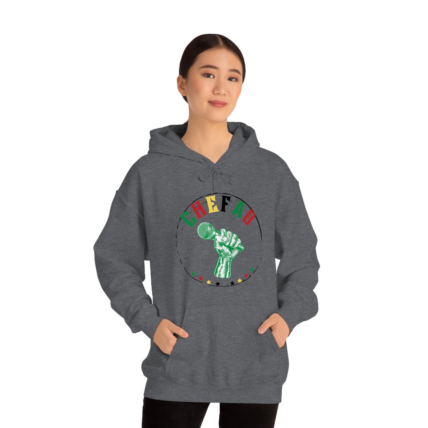 Chefao Voice II, Unisex Heavy Blend Hooded Sweatshirt