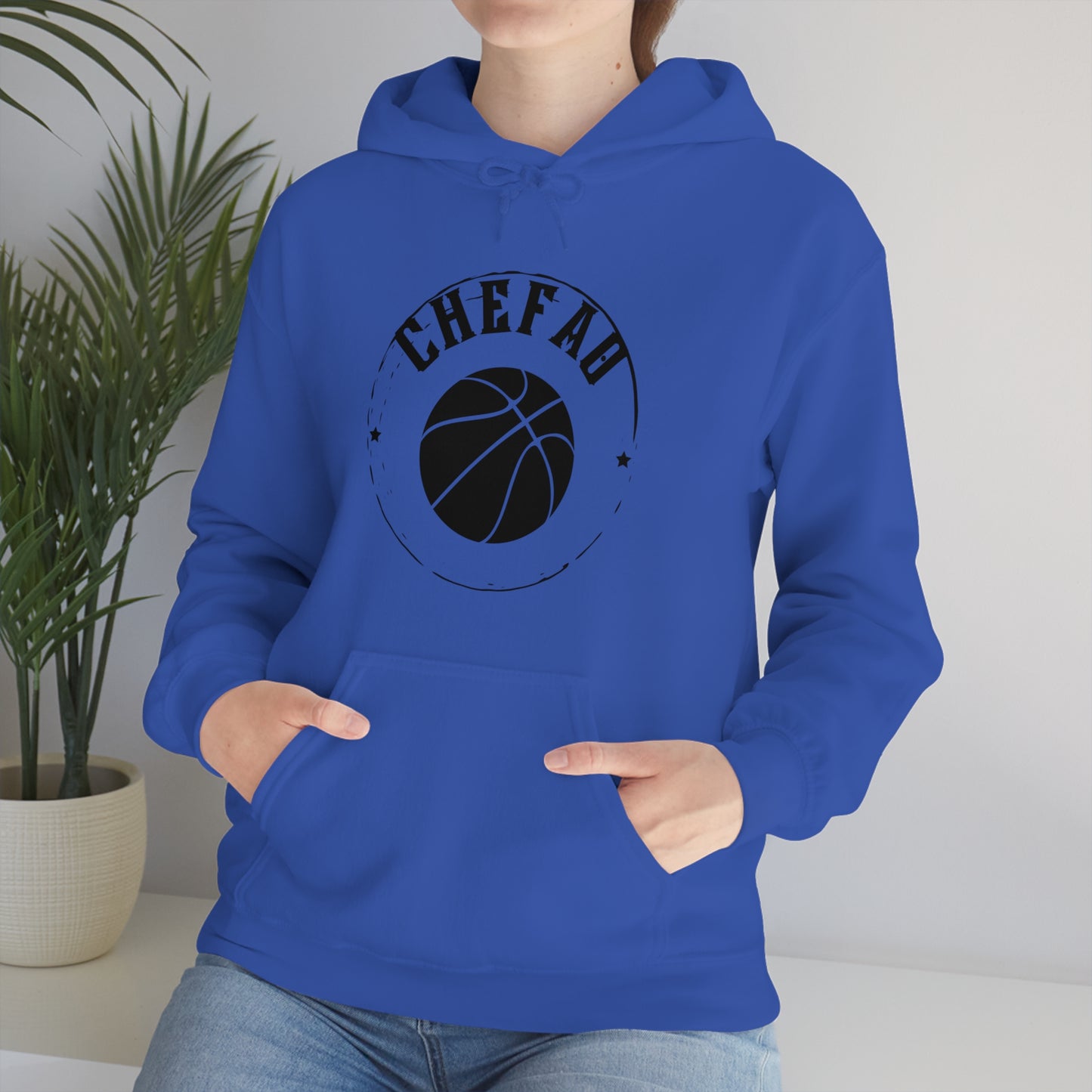 Chefao Basketball IV, Unisex Heavy Blend Hooded Sweatshirt