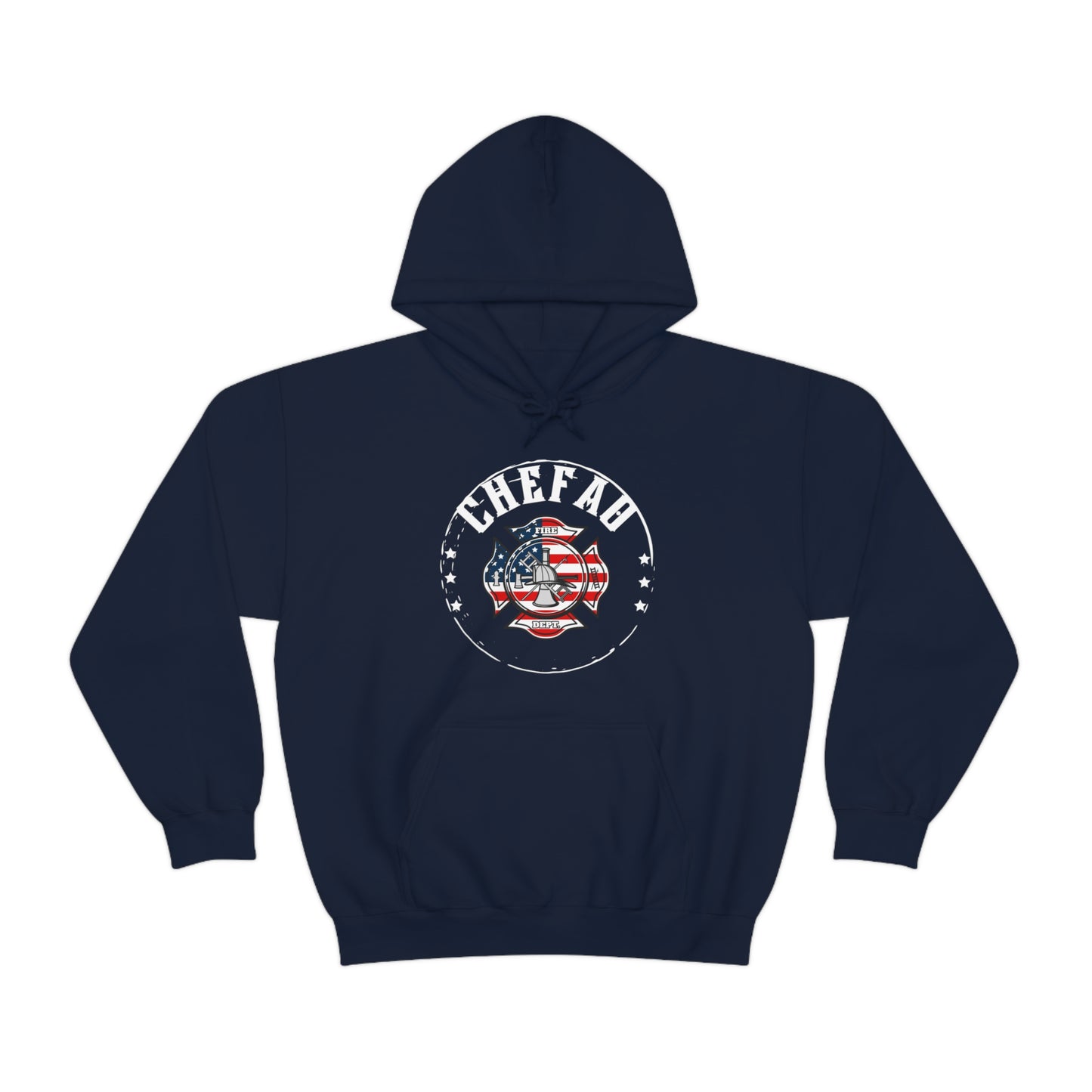 Chefao Fire II, Unisex Heavy Blend Hooded Sweatshirt