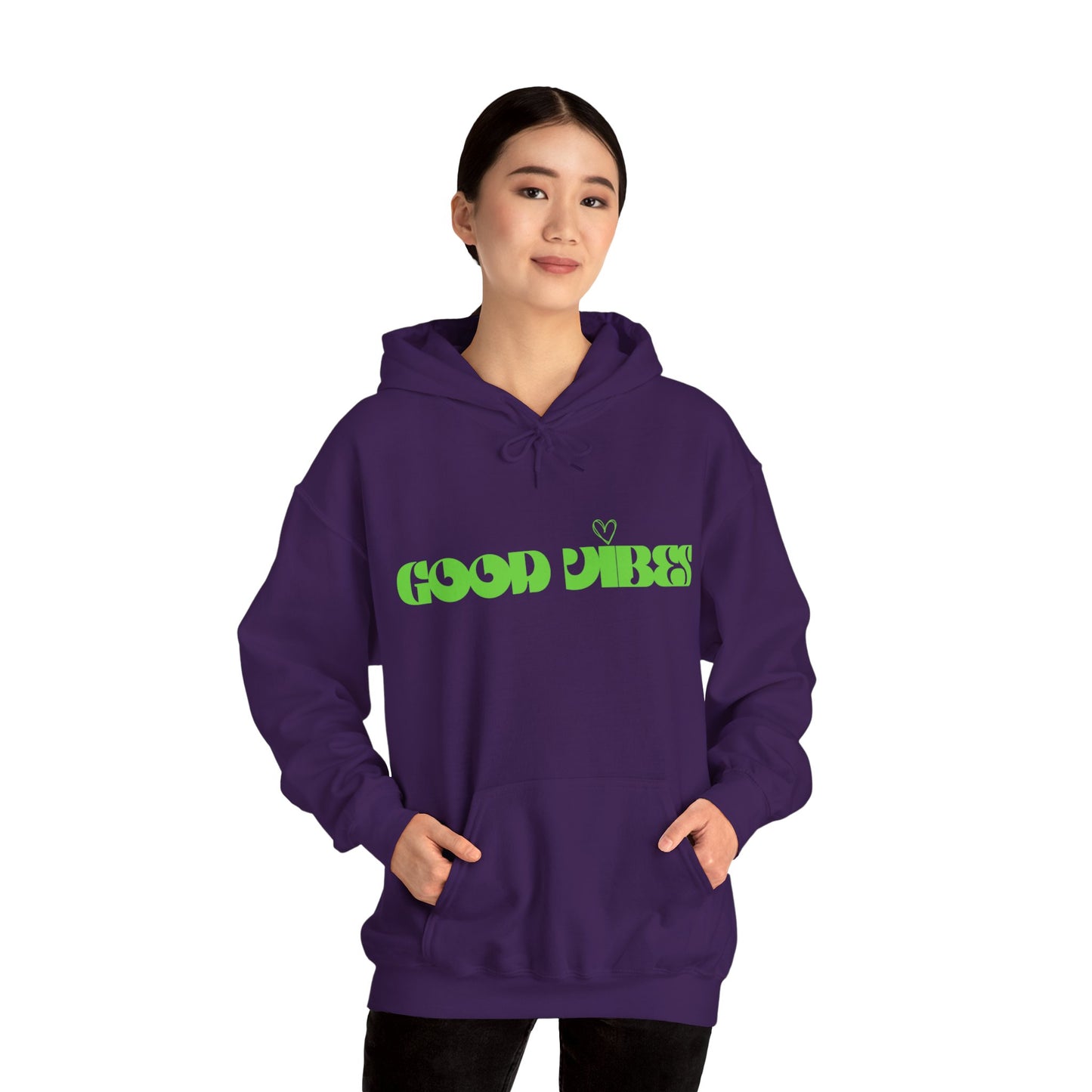 Good Vibes I, Unisex Heavy Blend™ Hooded Sweatshirt