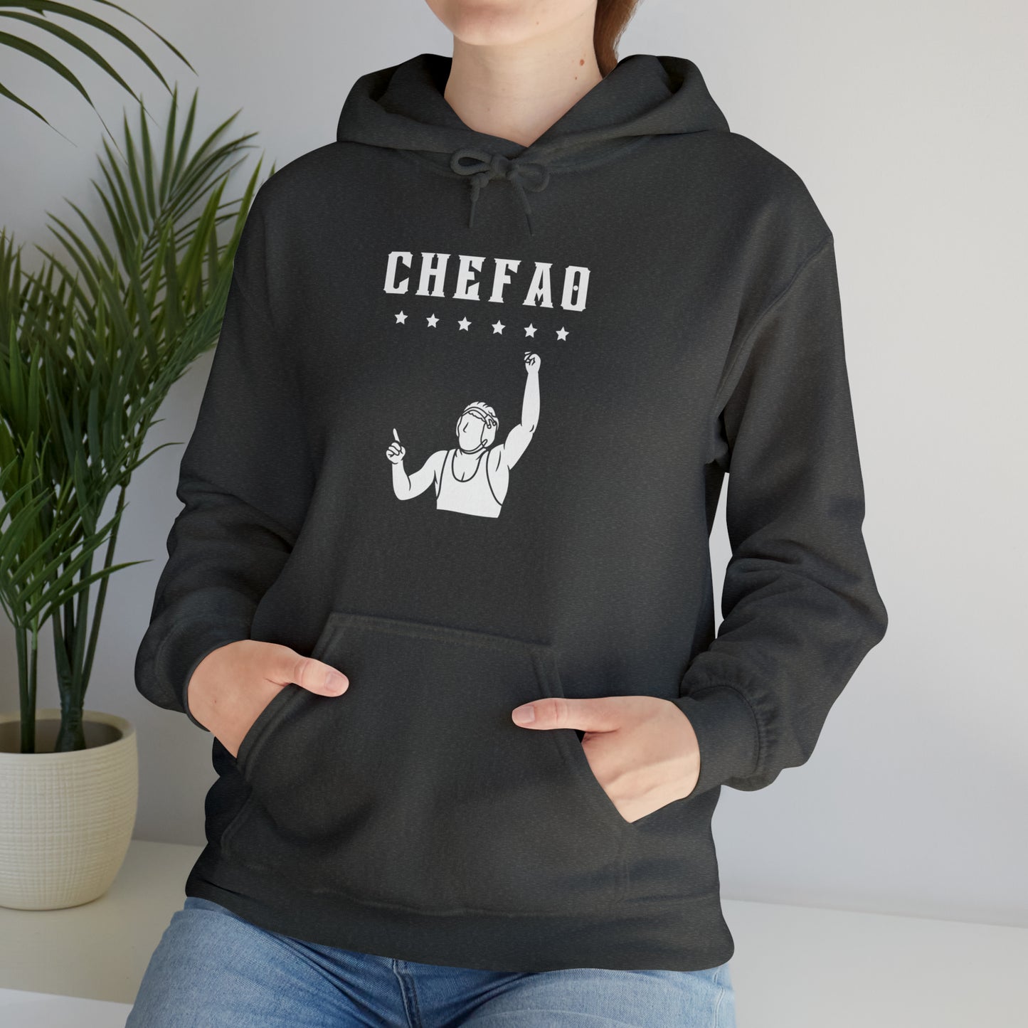 Chefao Wrestling II, Unisex Heavy Blend Hooded Sweatshirt