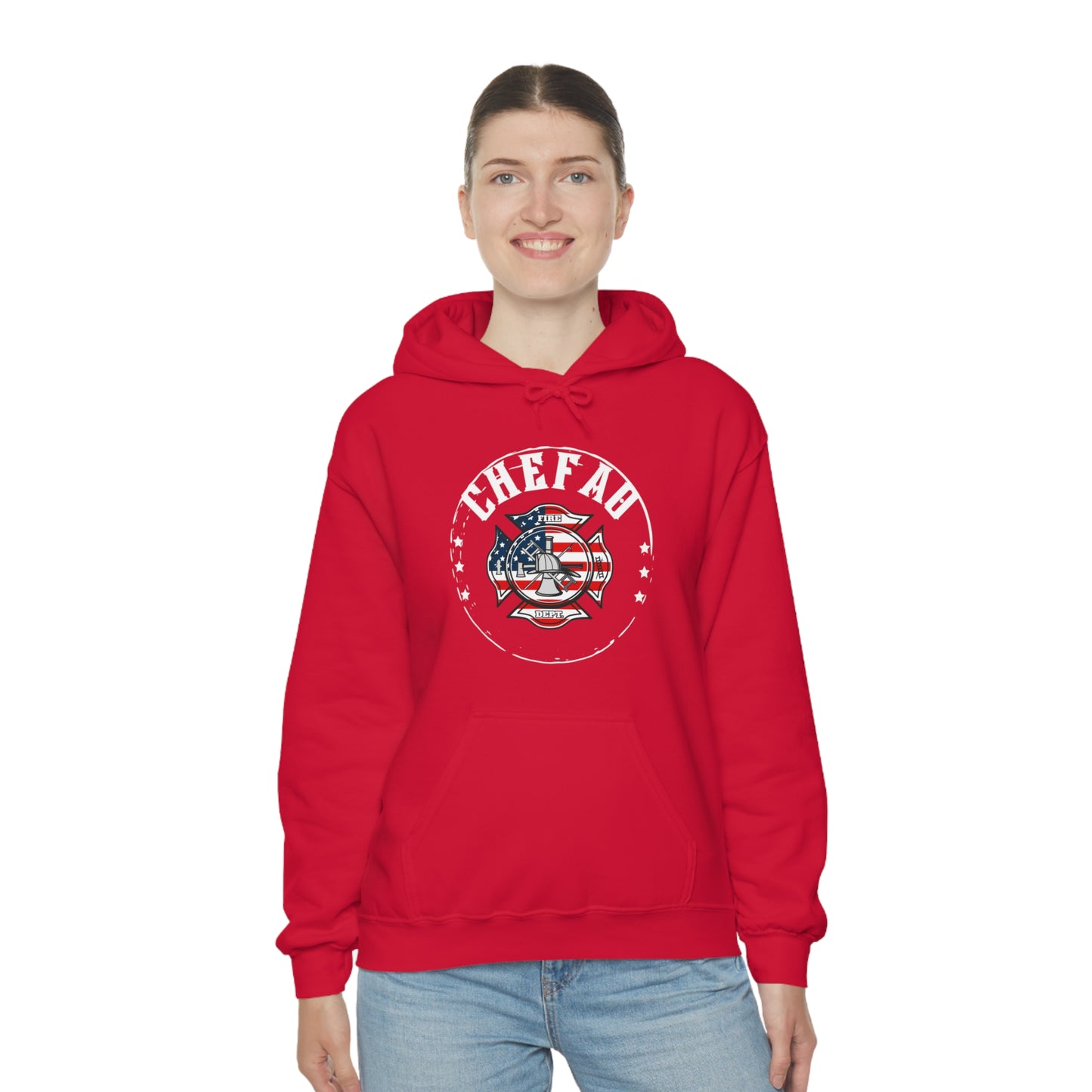 Chefao Fire II, Unisex Heavy Blend Hooded Sweatshirt