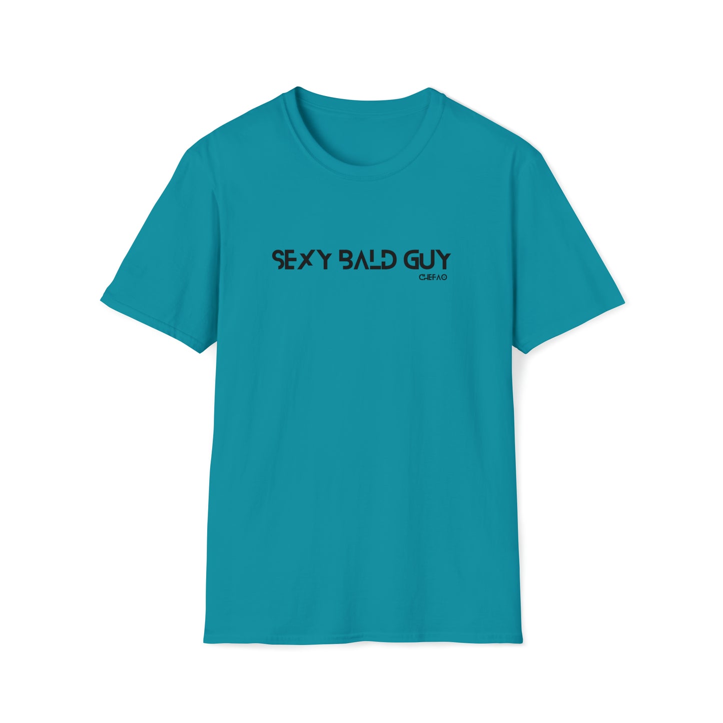 Sexy Bald Guy I, Unisex Softstyle T-Shirt