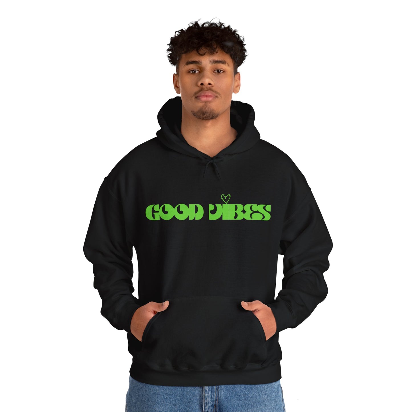 Good Vibes I, Unisex Heavy Blend™ Hooded Sweatshirt