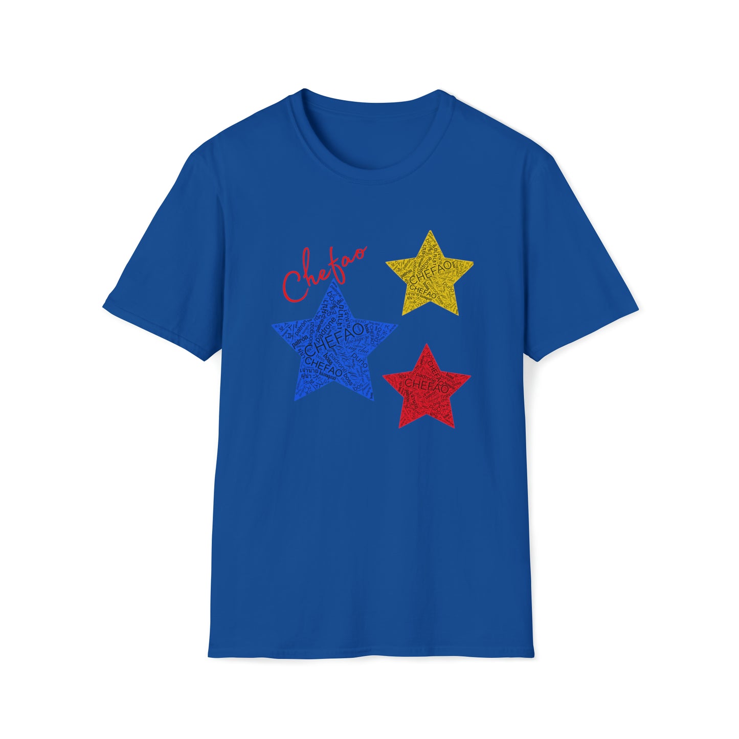 Chefao Stars I, Unisex Softstyle T-Shirt