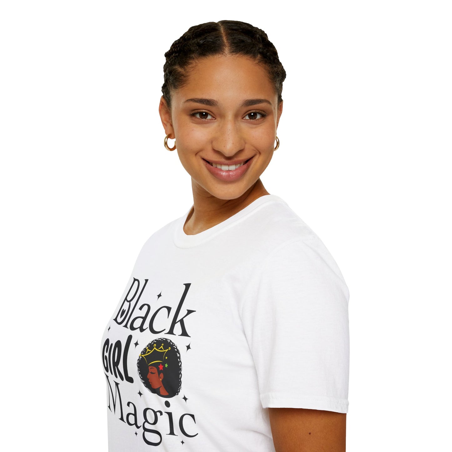 Chefao Black Girl Magic I, Unisex Softstyle T-Shirt