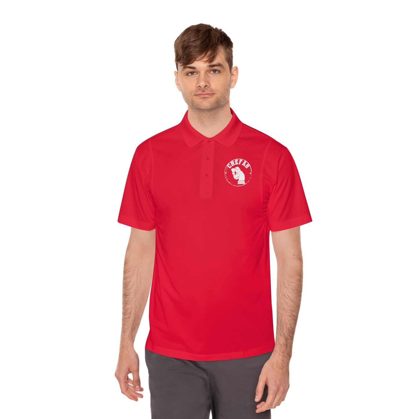 Chefao Boxer I, Men's Sport Polo Shirt