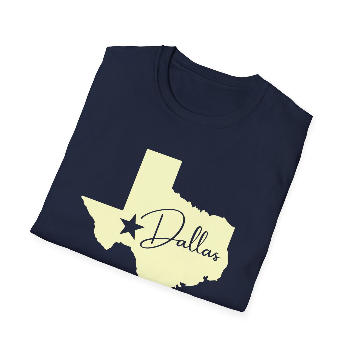 Chefao Dallas, Texas I, Unisex Softstyle T-Shirt