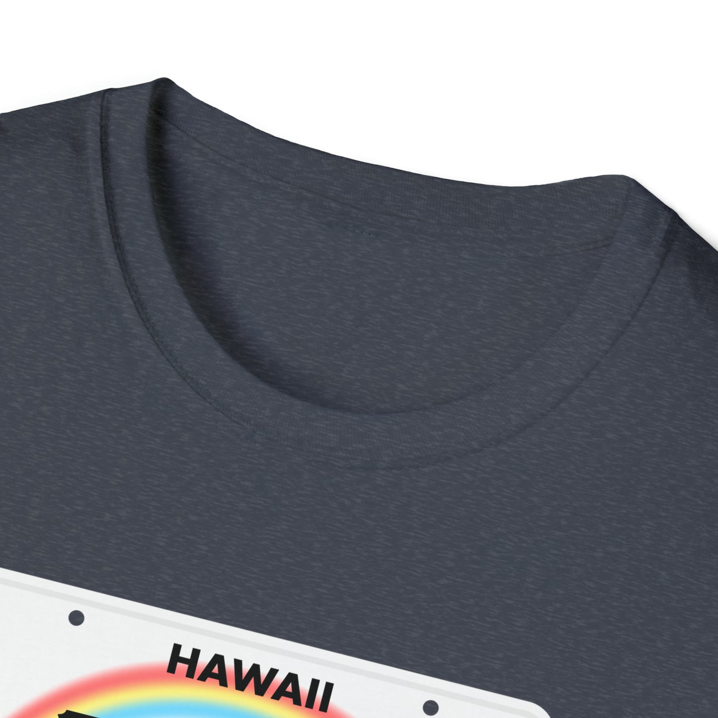 Chefao Hawaii License Plate I, Unisex Softstyle T-Shirt