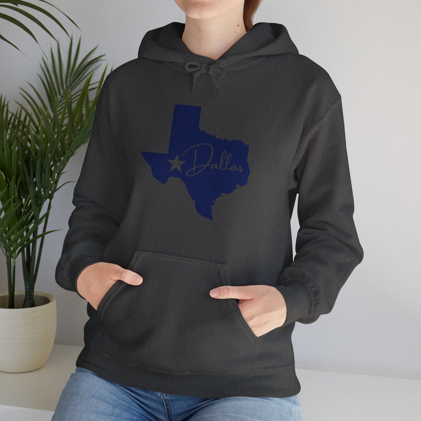 Chefao Dallas, Texas I, Unisex Heavy Blend Hooded Sweatshirt