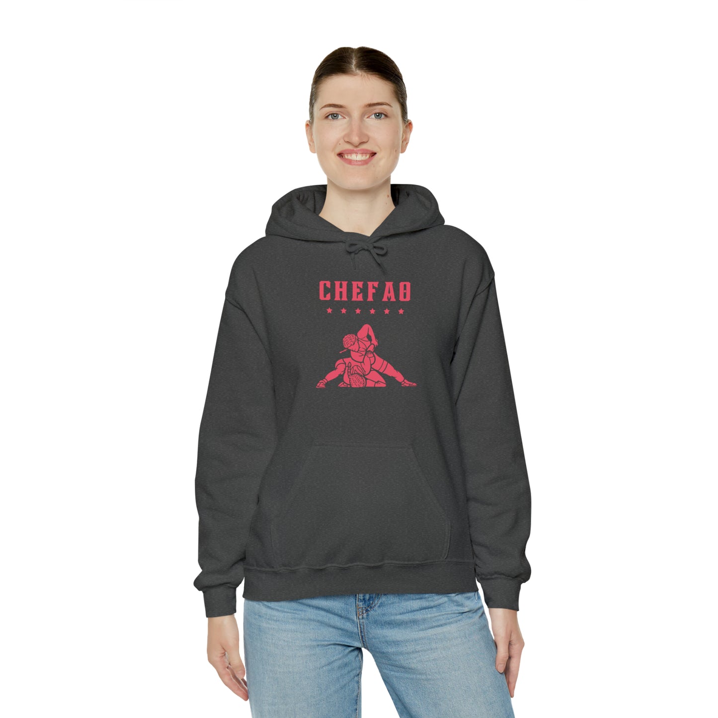 Chefao Wrestling III, Unisex Heavy Blend Hooded Sweatshirt