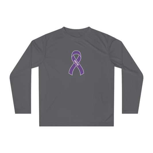 Chefao Cancer Awareness I, Unisex Performance Long Sleeve Shirt