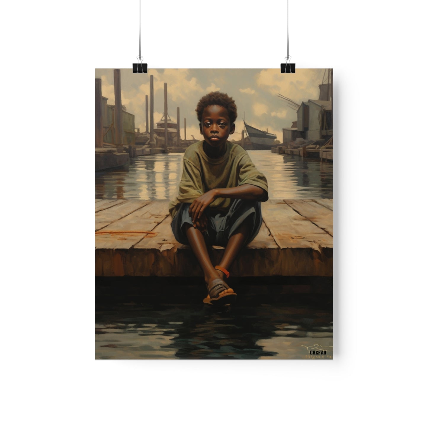 Boy Wonder, Premium Matte Vertical Posters