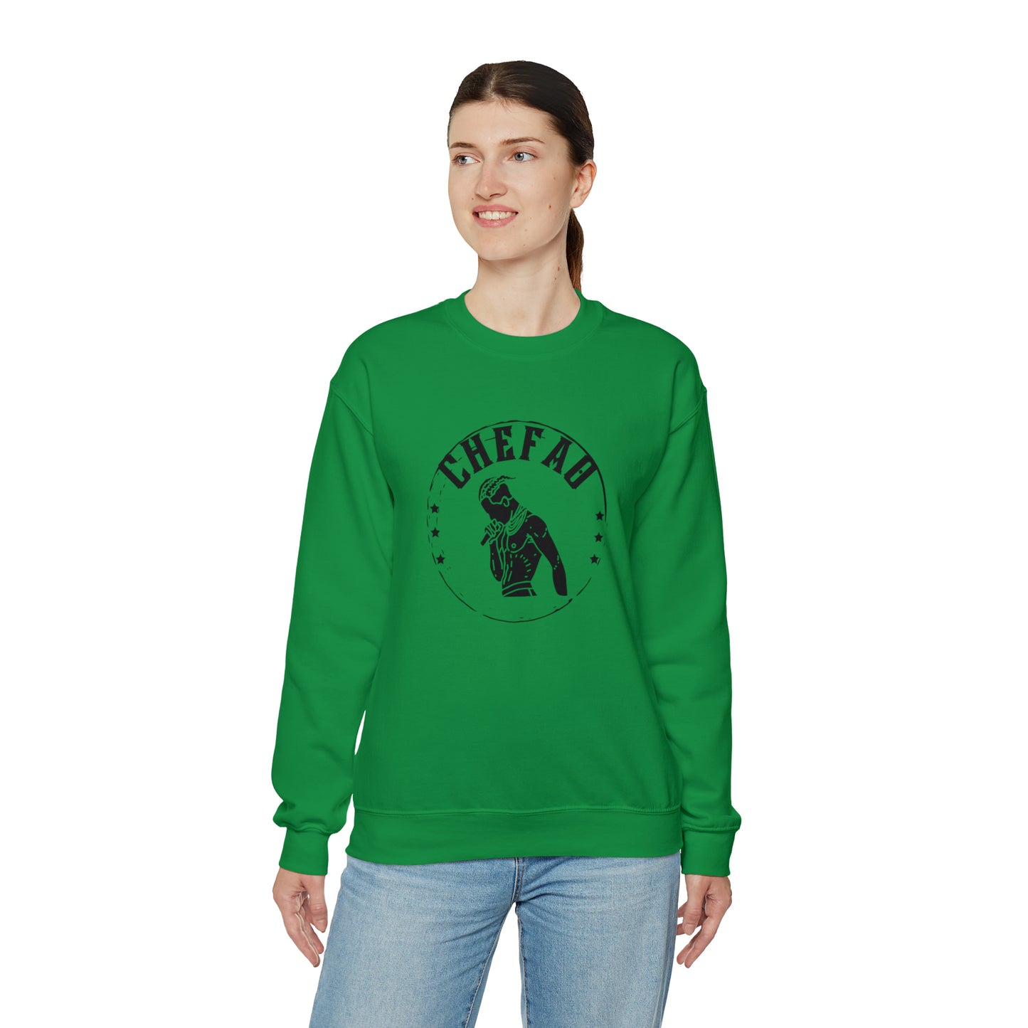 Chefao Rap III, Unisex Heavy Blend Crewneck Sweatshirt