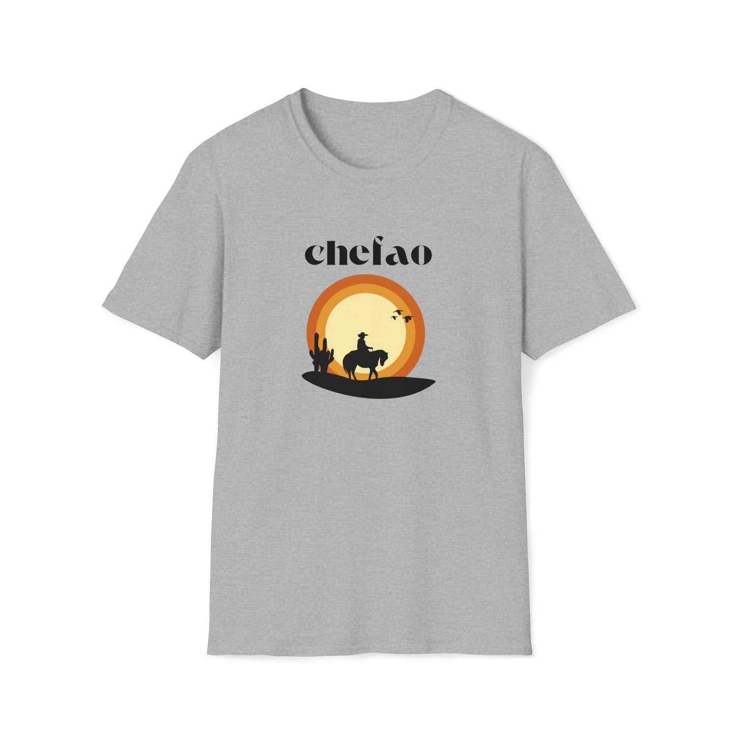 Chefao Cowboy VI, Unisex Softstyle T-Shirt