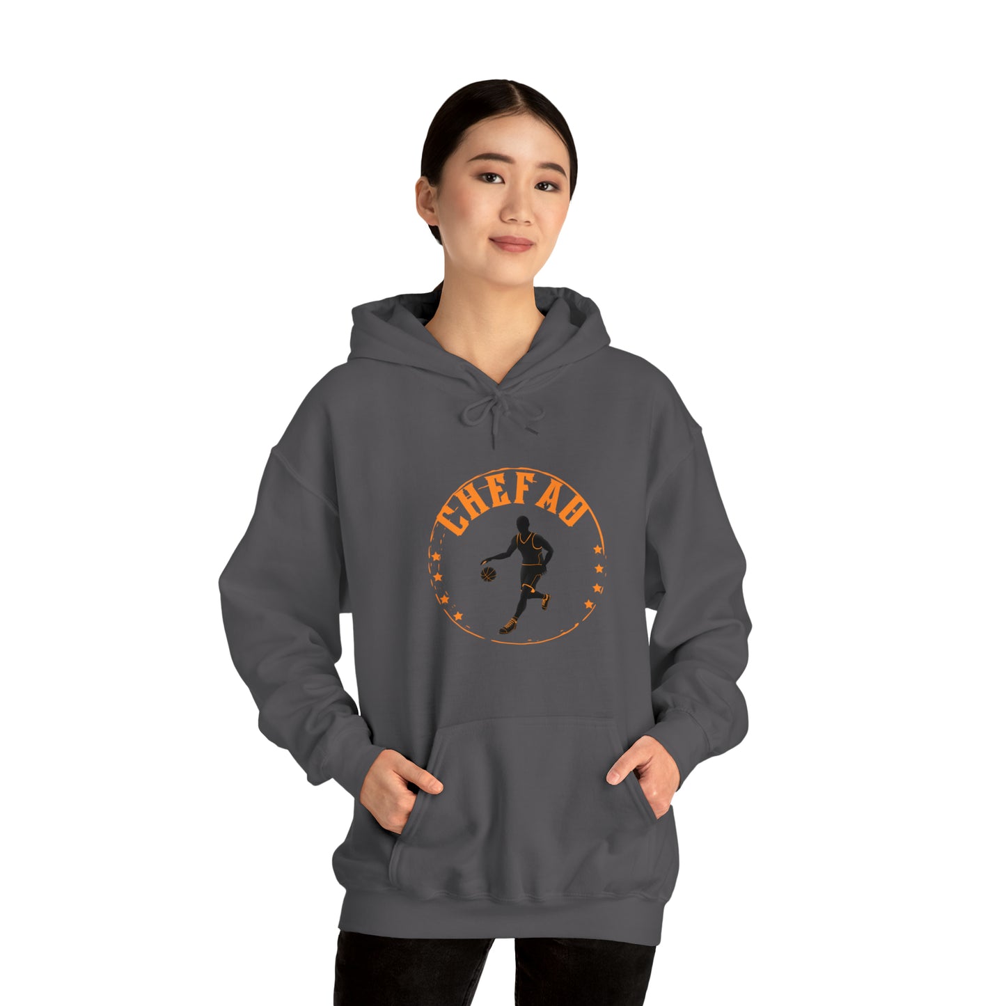 Chefao Basketball VIII, Unisex Heavy Blend Hooded Sweatshirt