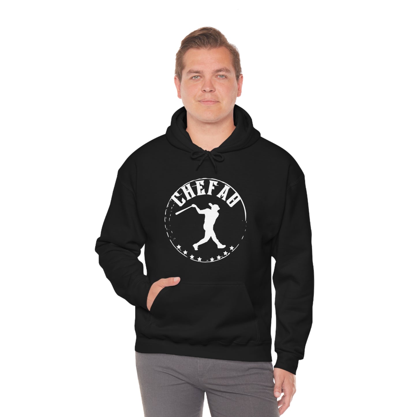 Chefao Baseball I, Unisex Heavy Blend Hooded Sweatshirt