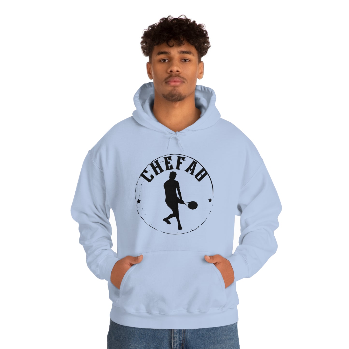 Chefao Tennis II, Unisex Heavy Blend Hooded Sweatshirt