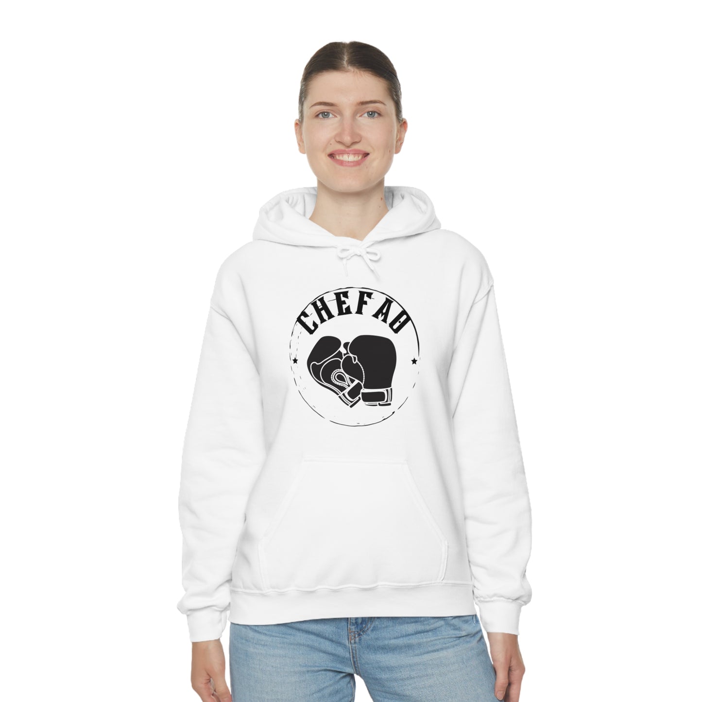 Chefao Boxing I, Unisex Heavy Blend Hooded Sweatshirt