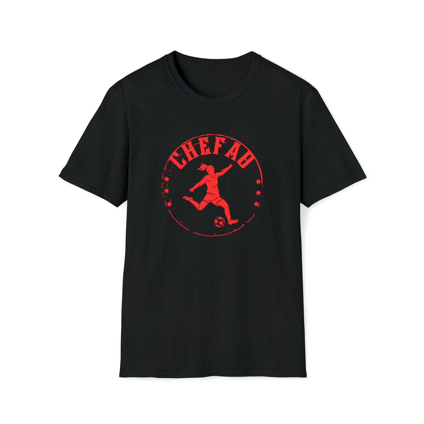 Chefao Soccer I, Unisex Softstyle T-Shirt