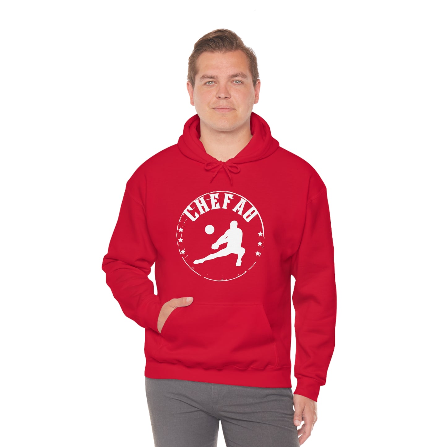 Chefao Volleyball II, Unisex Heavy Blend Hooded Sweatshirt