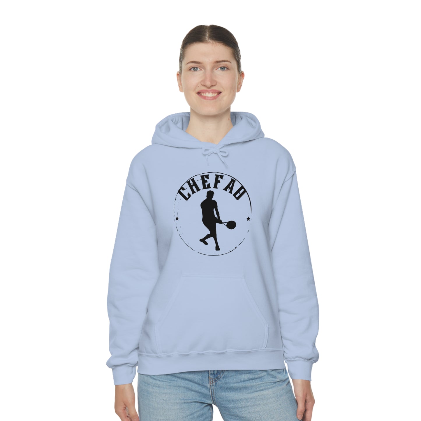 Chefao Tennis II, Unisex Heavy Blend Hooded Sweatshirt