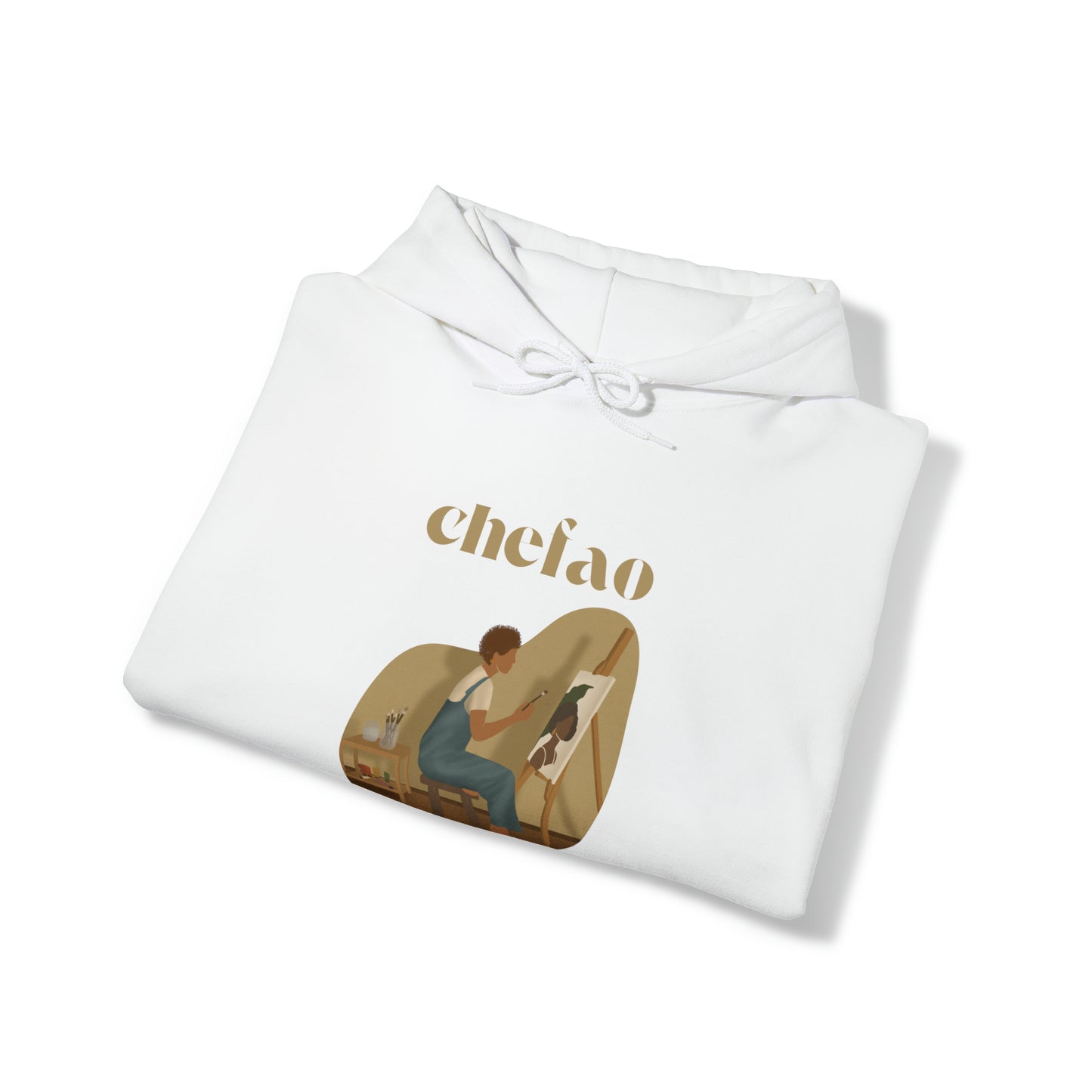 Chefao Artist I, Unisex Heavy Blend™ Hooded Sweatshirt