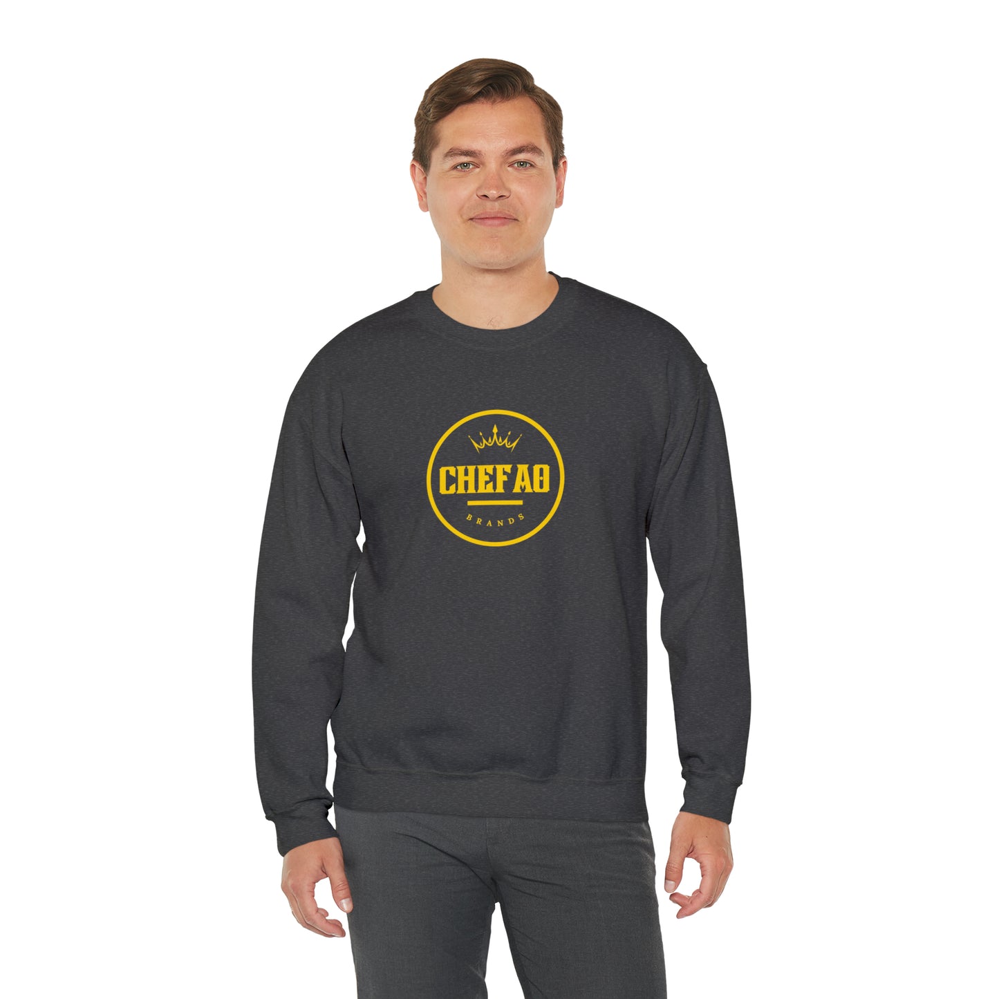 Chefao Brands III, Unisex Heavy Blend Crewneck Sweatshirt