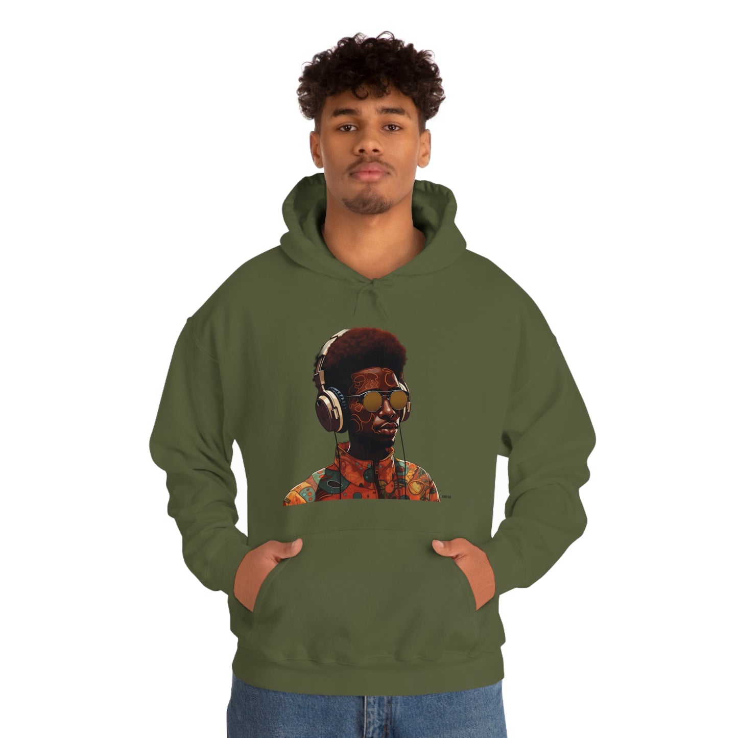 Music Zone, Unisex Heavy Blend Hooded Sweatshirt