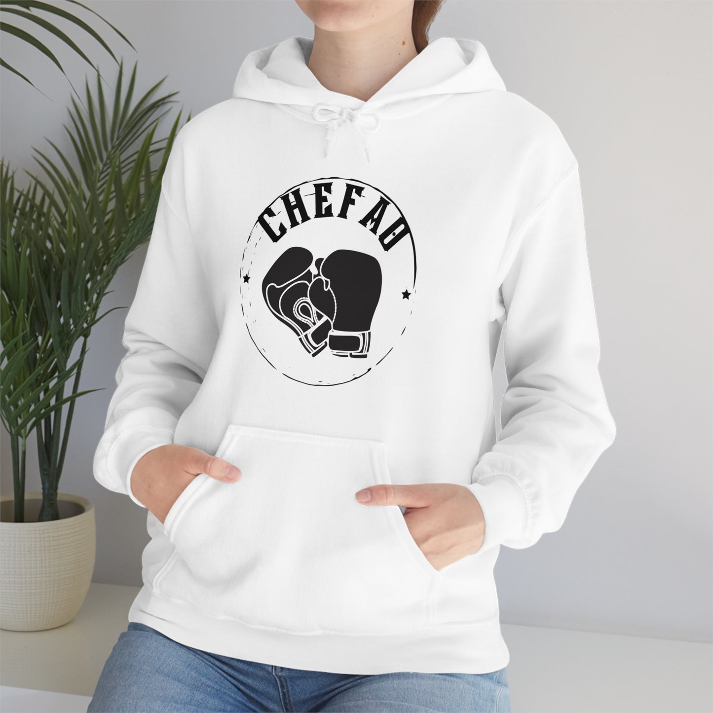 Chefao Boxing I, Unisex Heavy Blend Hooded Sweatshirt