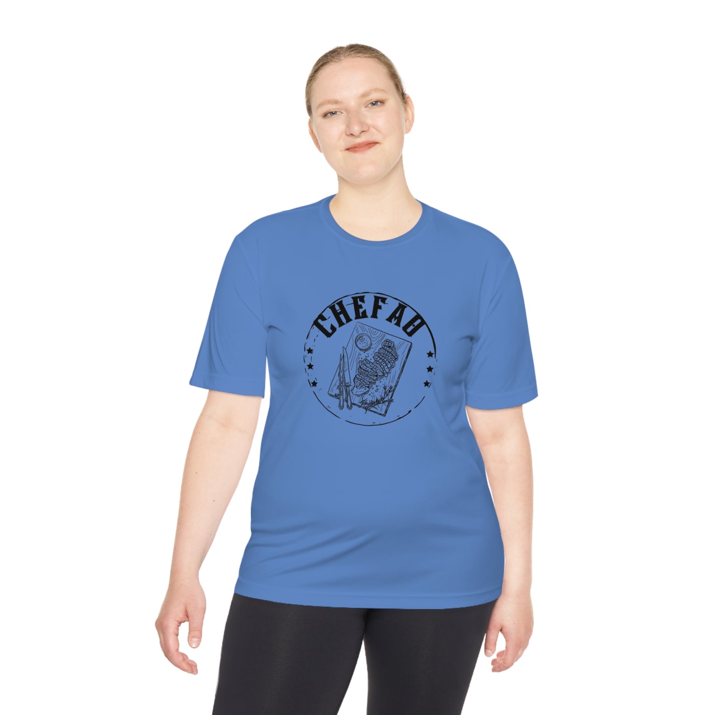 Chefao Barbque, Unisex Moisture Wicking Tee