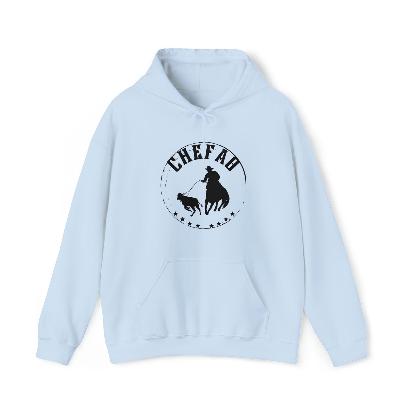 Chefao Calf Roping I, Unisex Heavy Blend Hooded Sweatshirt