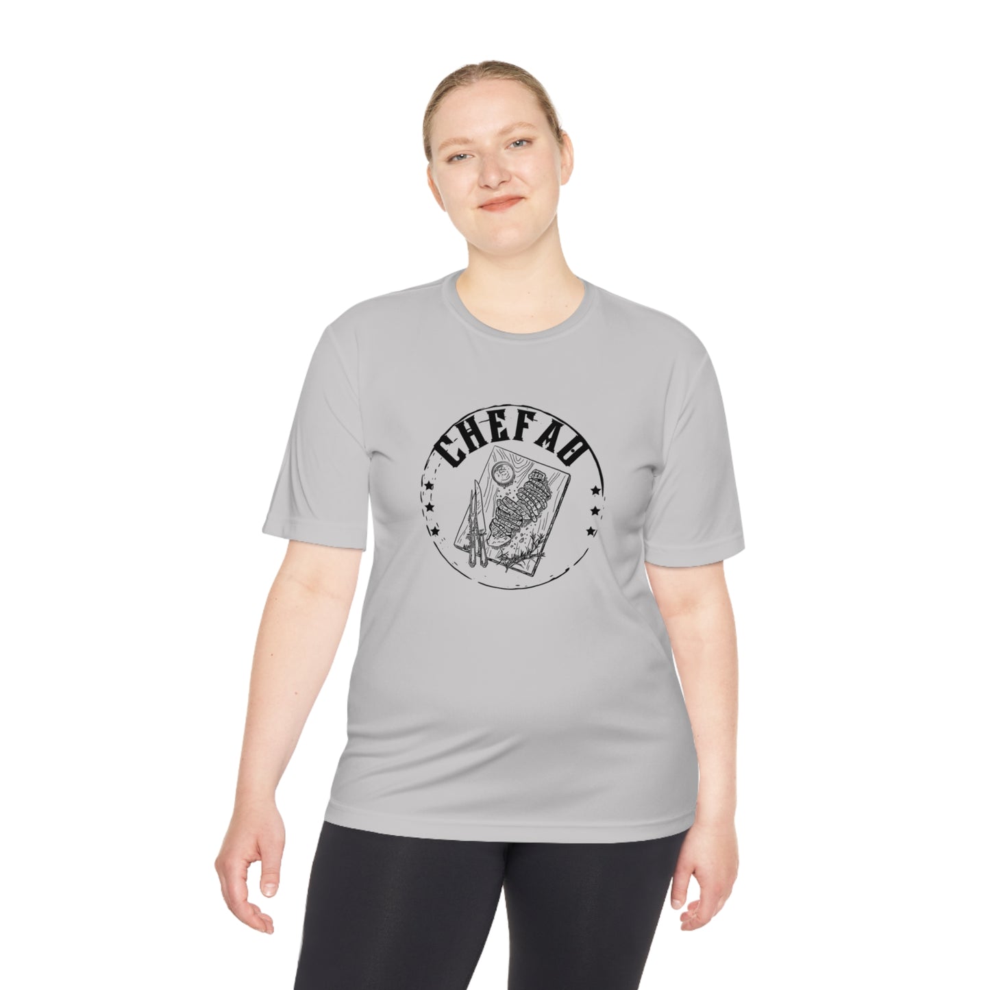 Chefao Barbque, Unisex Moisture Wicking Tee