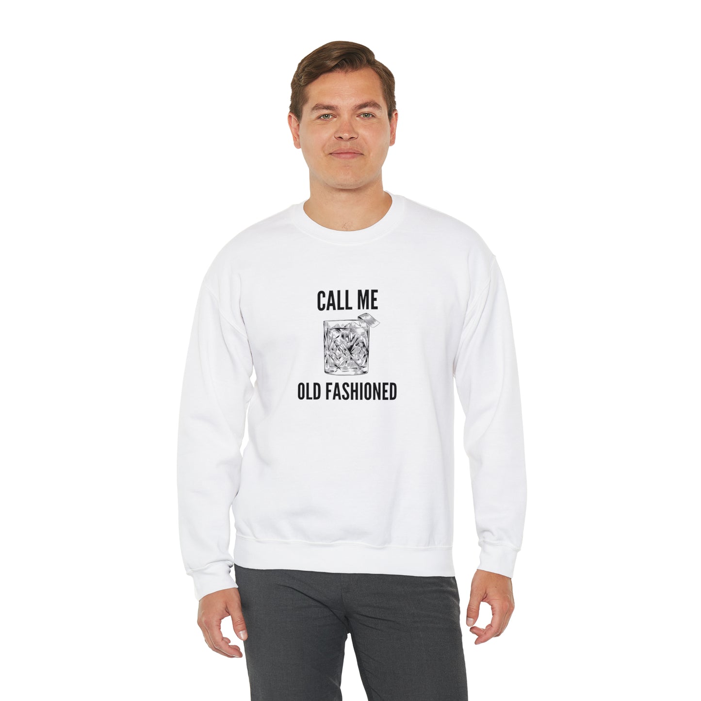 Call Me Old Fashioned, Unisex Heavy Blend Crewneck Sweatshirt