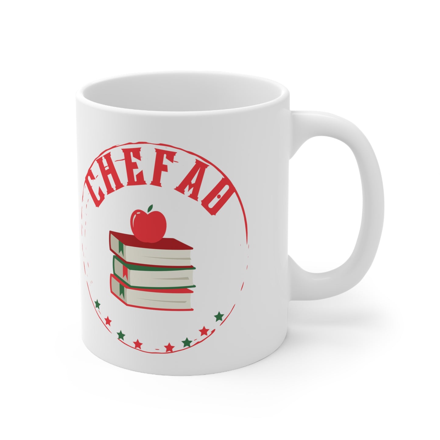 Chefao Teacher II, White Coffee Mug, 11oz