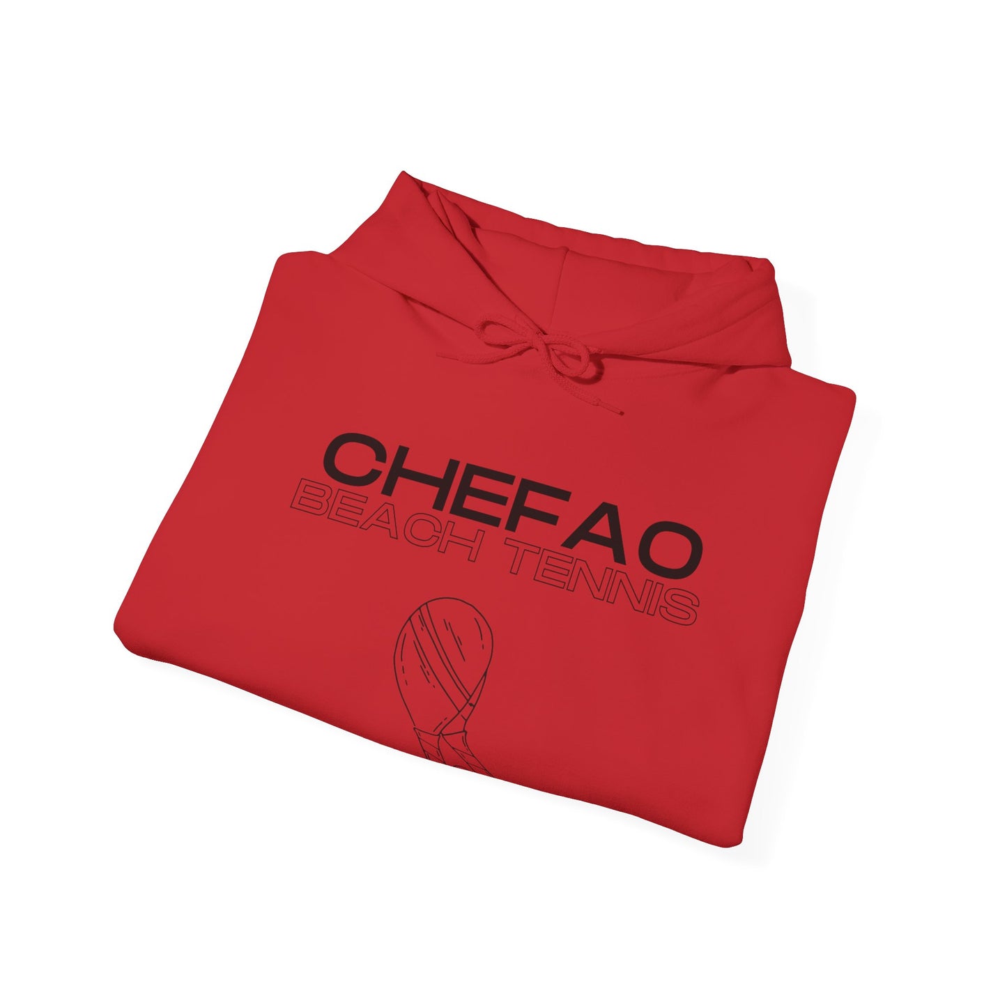 Chefao Beach Tennis I, Unisex Heavy Blend™ Hooded Sweatshirt