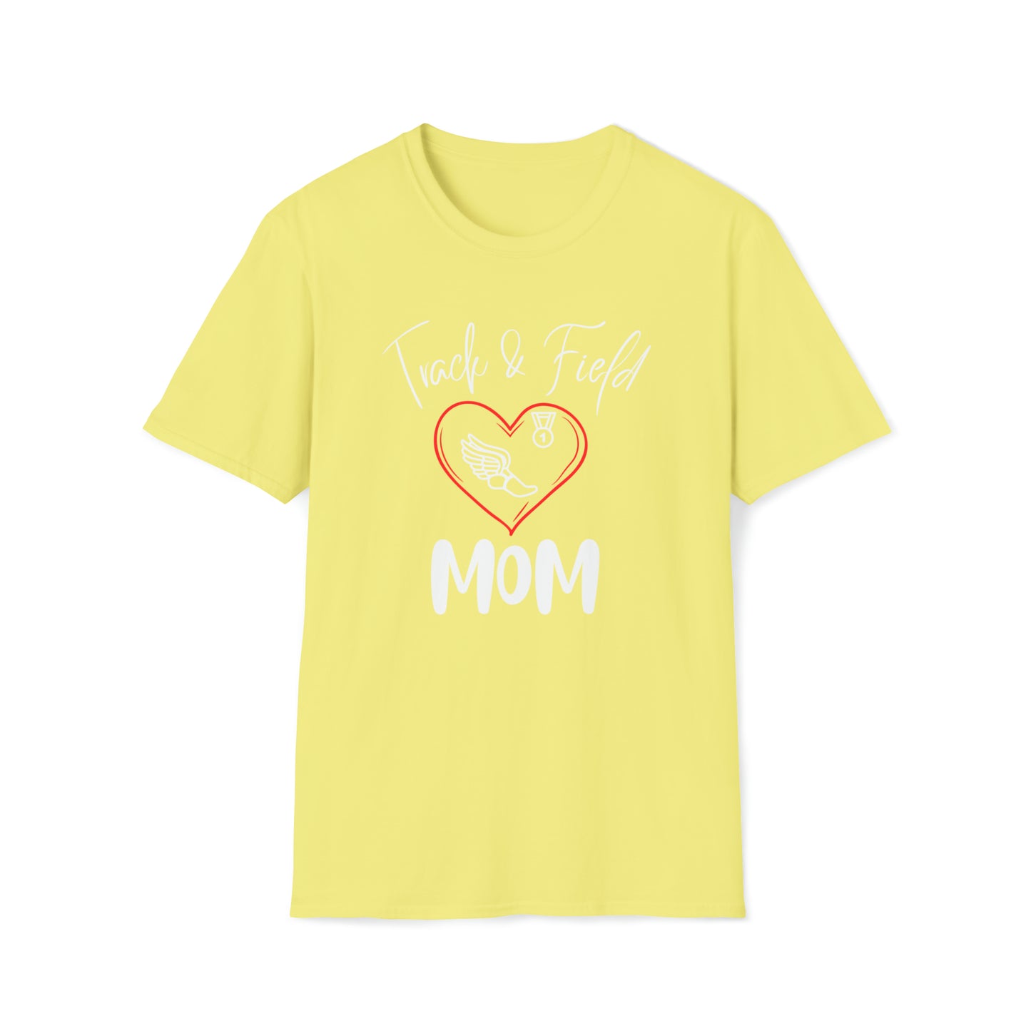 Track & Field Mom Softstyle T-Shirt